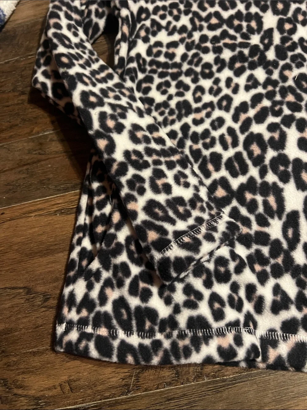 The Children's Place Leopard Print Half-Zip Pullover - Brand New